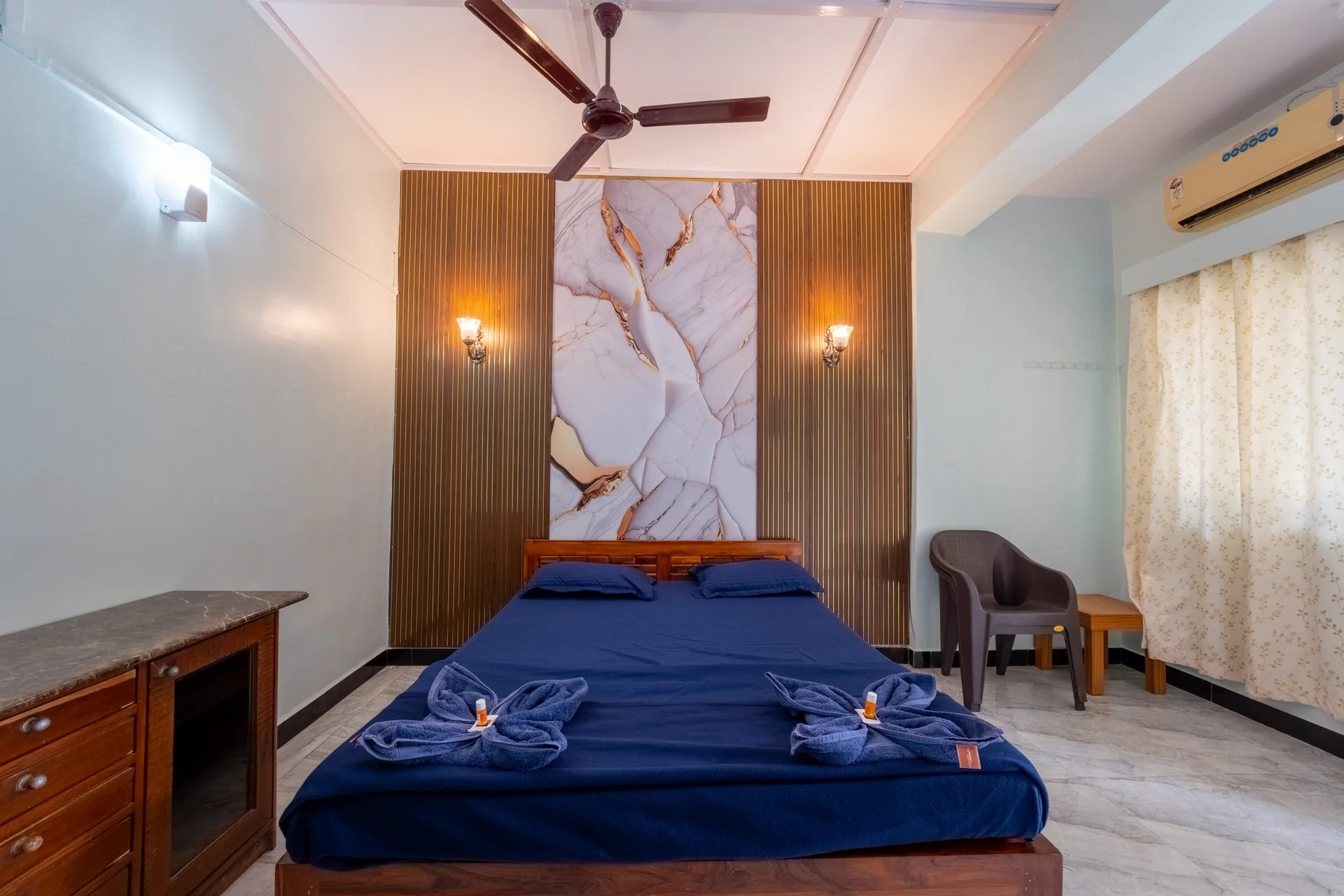 Guest room photo 1 at Dolphin House Beach Resort in Nagaon Alibaug